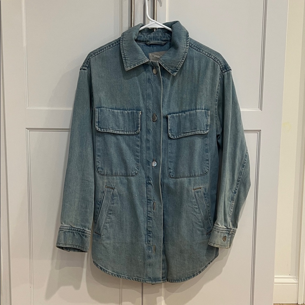 Everlane Blue Jean Jacket OVERSIZED